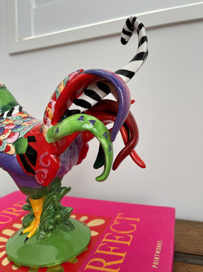 Poultry in Motion Chicken A La King Rooster Figurine