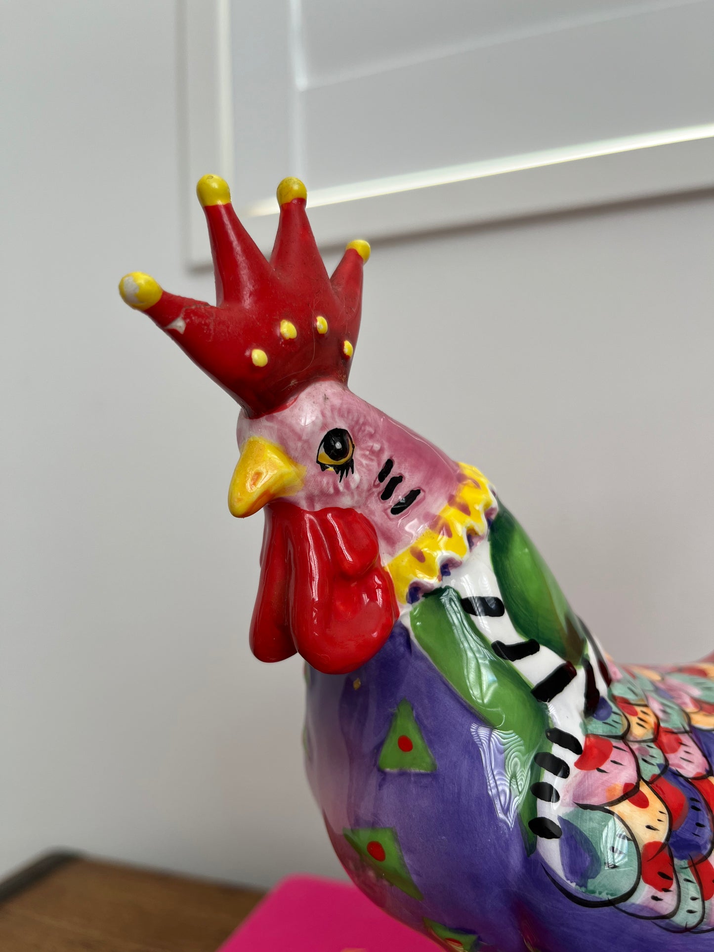 Poultry in Motion Chicken A La King Rooster Figurine