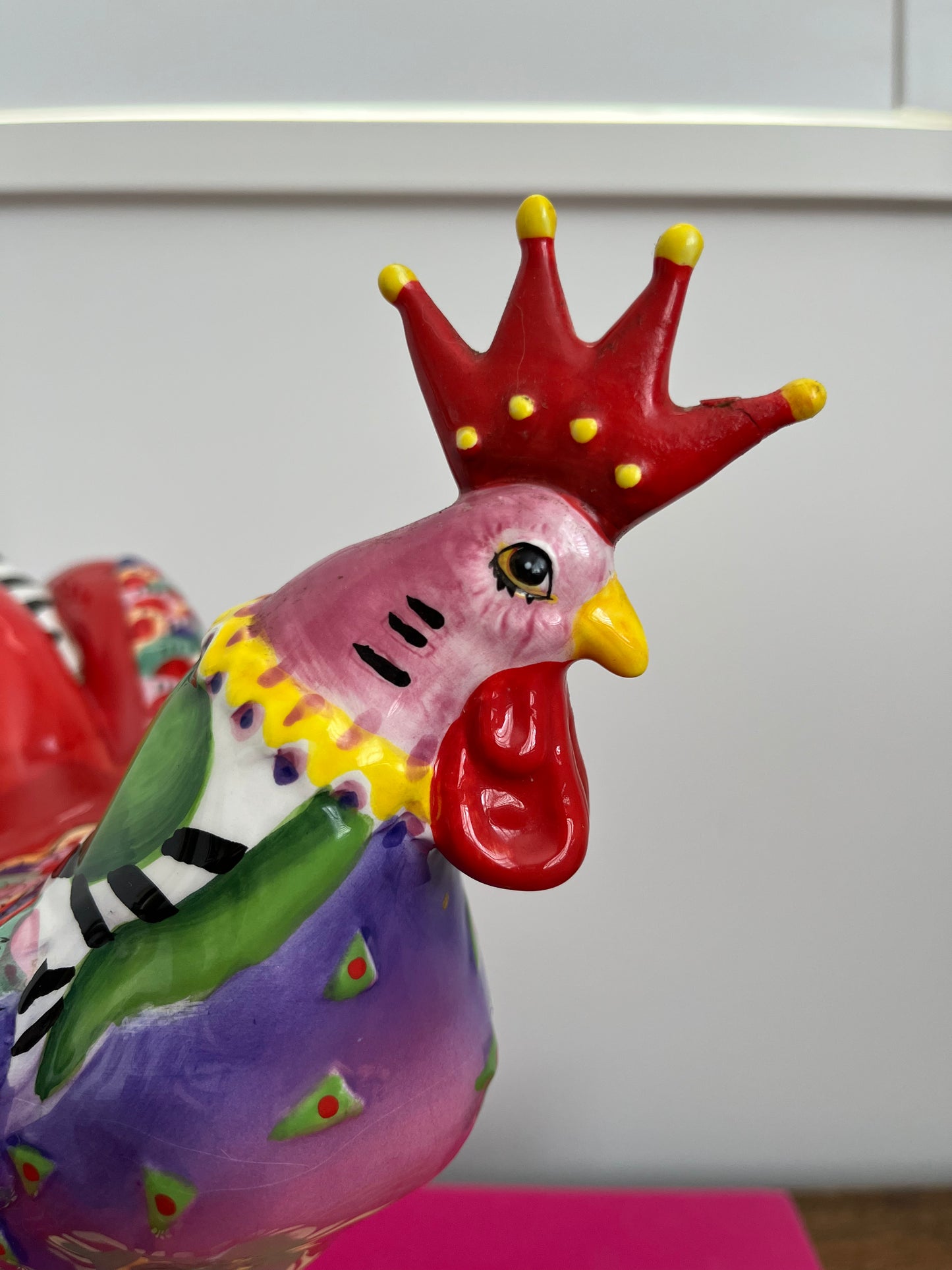 Poultry in Motion Chicken A La King Rooster Figurine