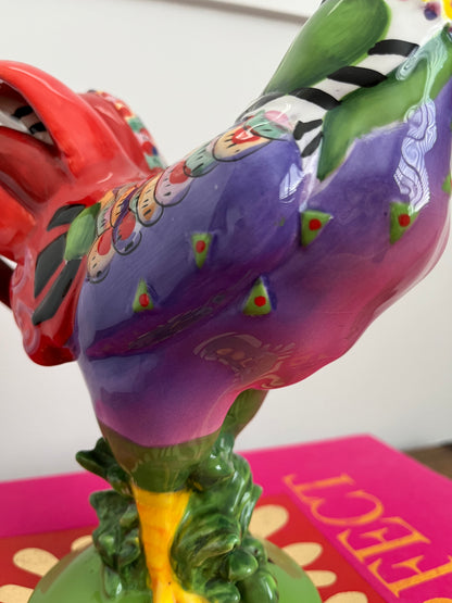 Poultry in Motion Chicken A La King Rooster Figurine