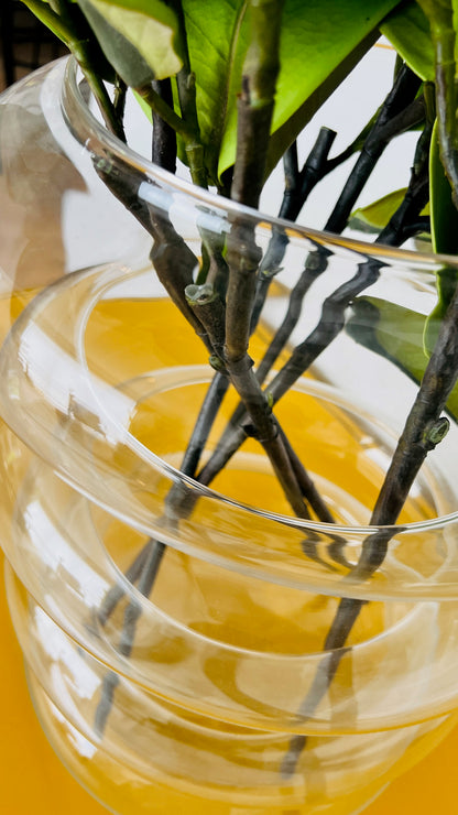 Huge Le Forge Glass Vase