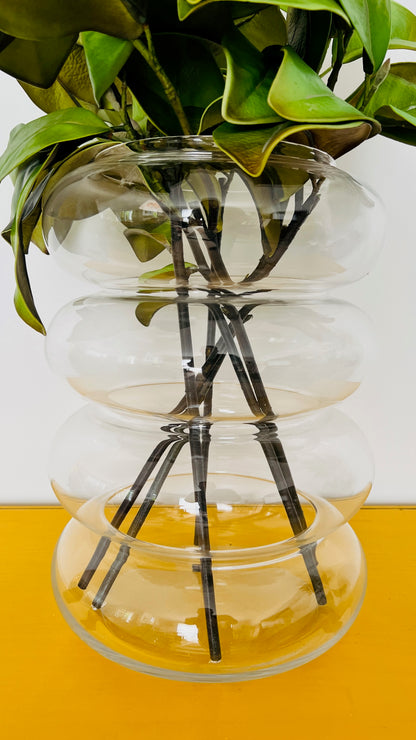 Huge Le Forge Glass Vase