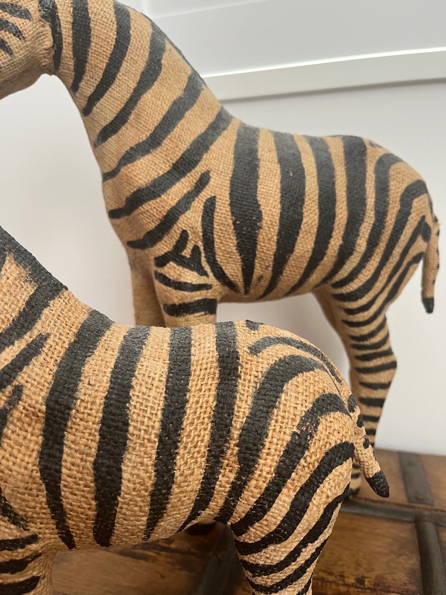 Pair of French Country Zebras