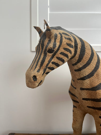 Pair of French Country Zebras
