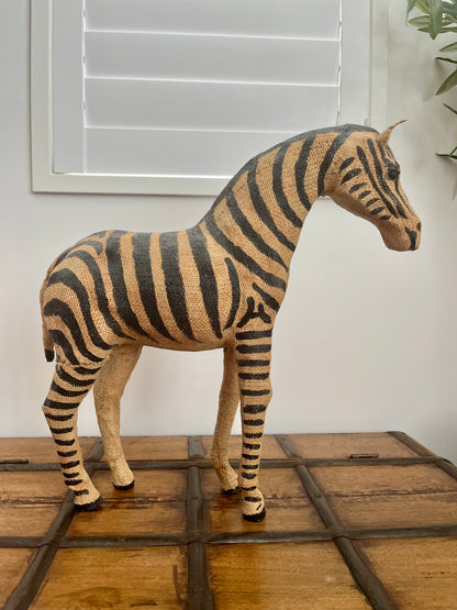 Pair of French Country Zebras