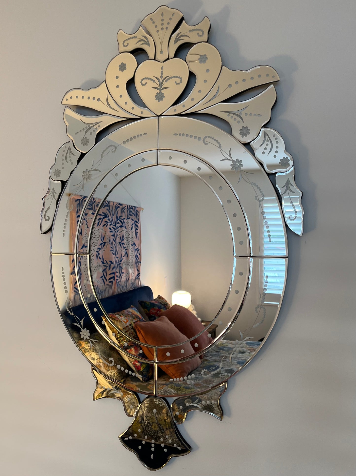 Gorgeous Large Venetian Wall Mirror