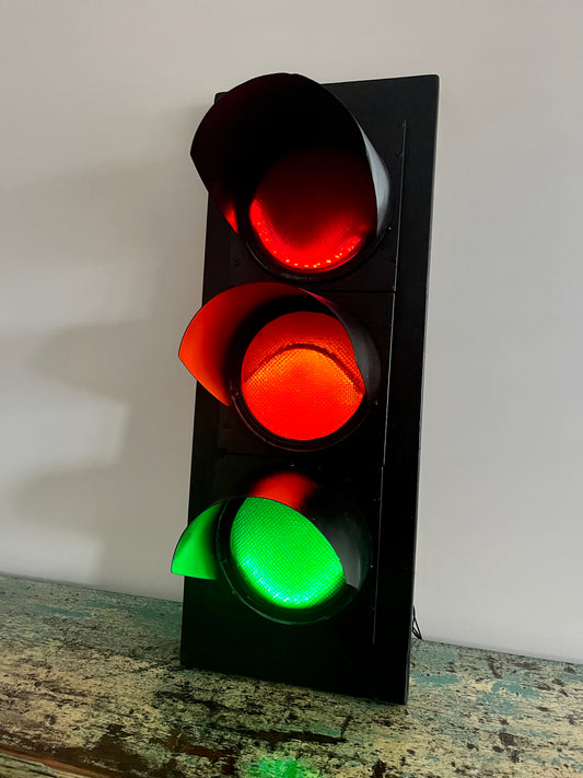 Funky Traffic Light Wall Art