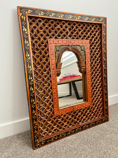 Decorative Wooden Wall Mirror