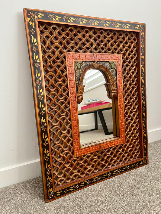 Decorative Wooden Wall Mirror