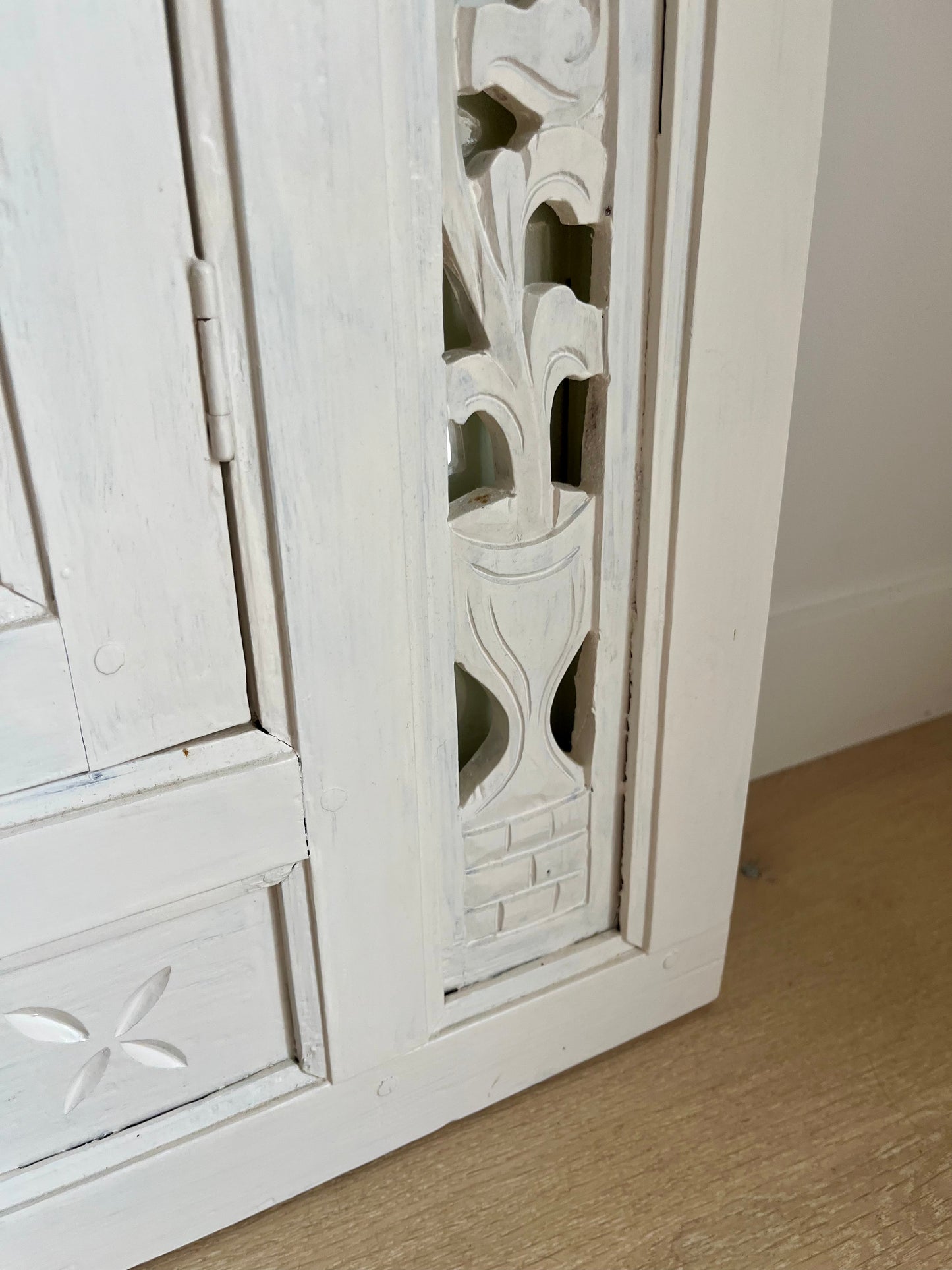 Gorgeous Balinese Window Mirror