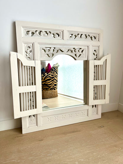 Gorgeous Balinese Window Mirror