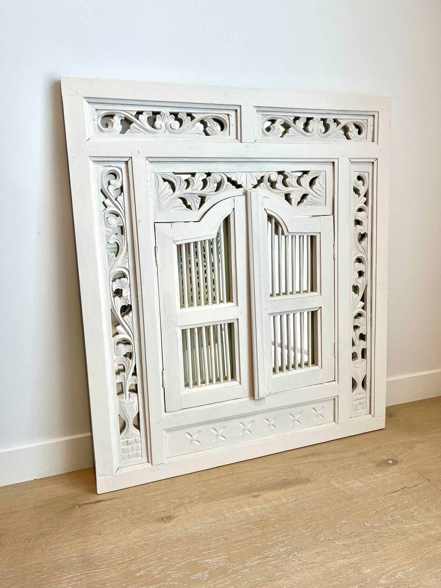 Gorgeous Balinese Window Mirror