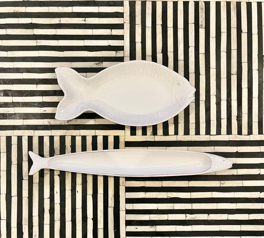 Duo of Fish Platters from French Country Collections