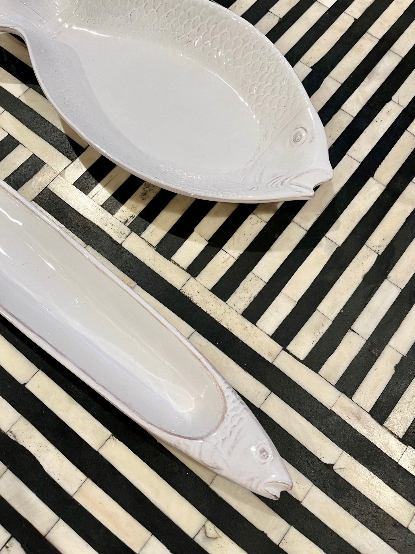 Duo of Fish Platters from French Country Collections