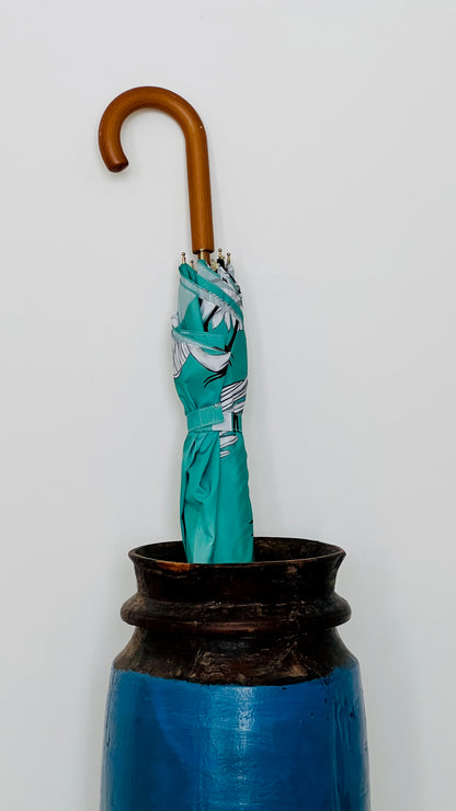 Rustic Wooden Vase/ Umbrella Holder