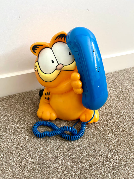 Vintage Garfield Telephone Decor
