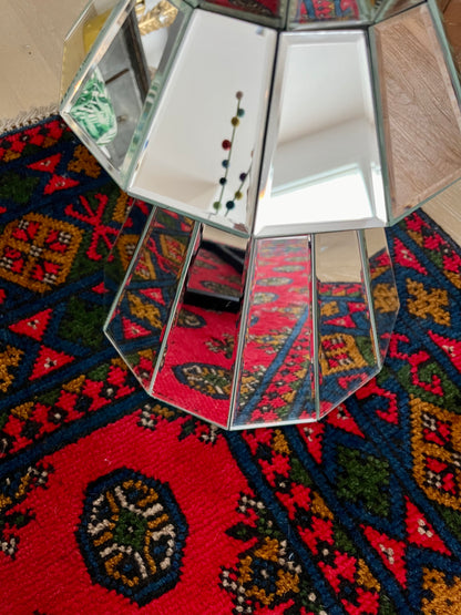 Stunning Mirrored Side Table