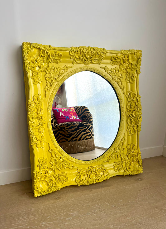 Beautiful Yellow Mirror