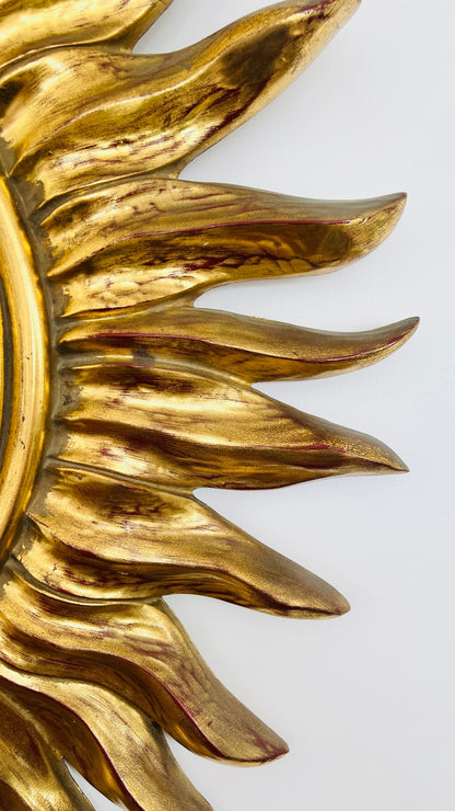 Gorgeous Gold Sun Mirror