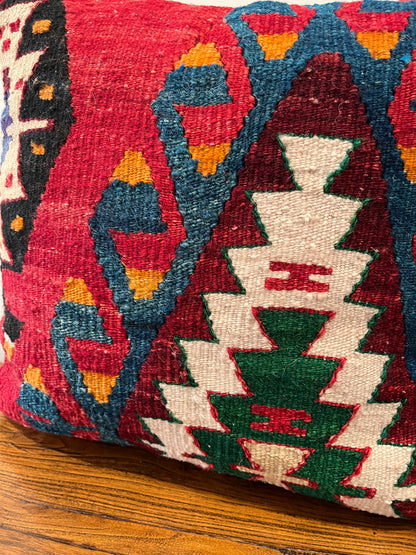 Gorgeous Pair of Kilim Cushions