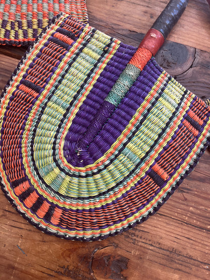 Beautiful Bolga Fans ( Set of 6 )