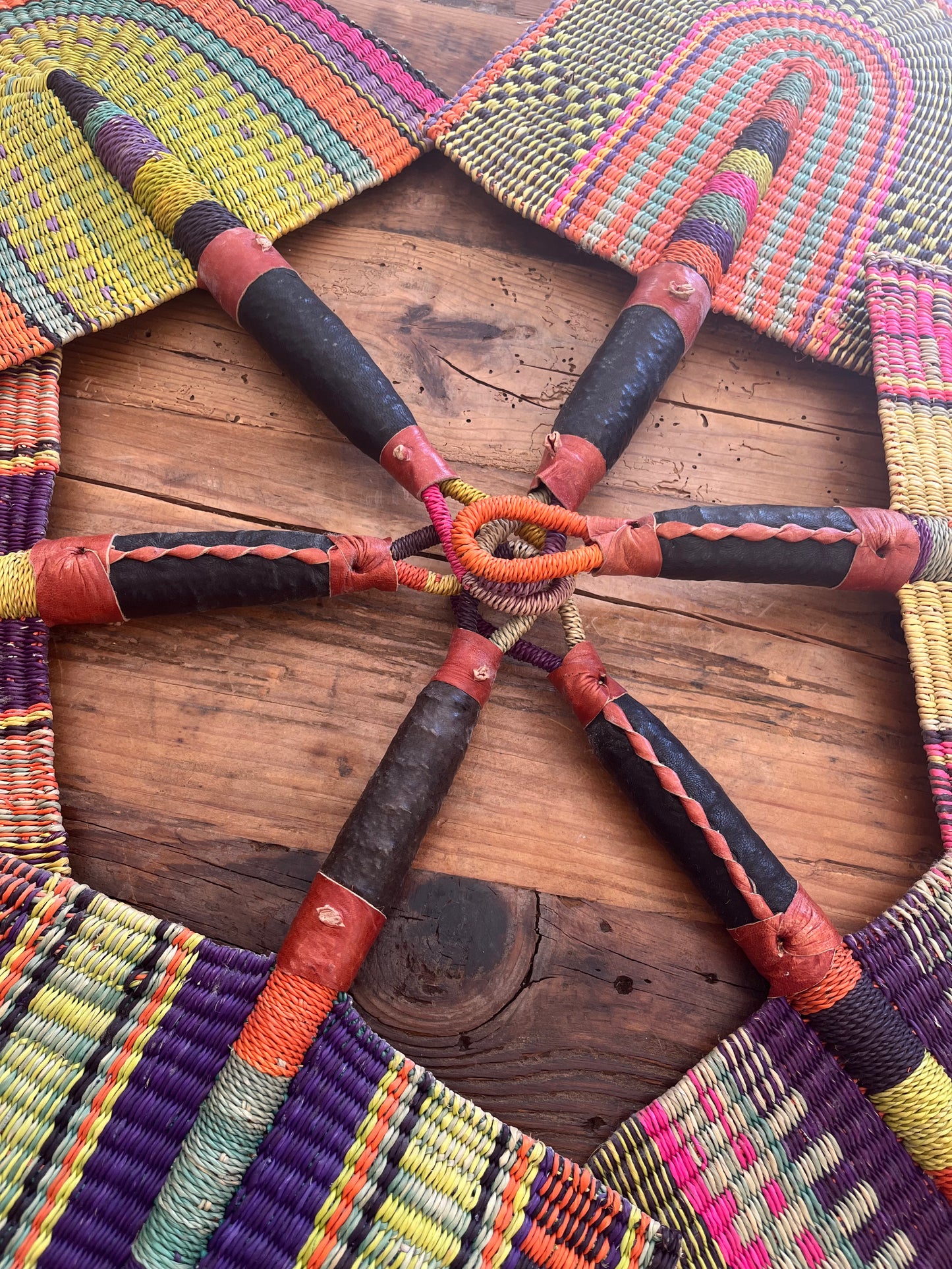 Beautiful Bolga Fans ( Set of 6 )