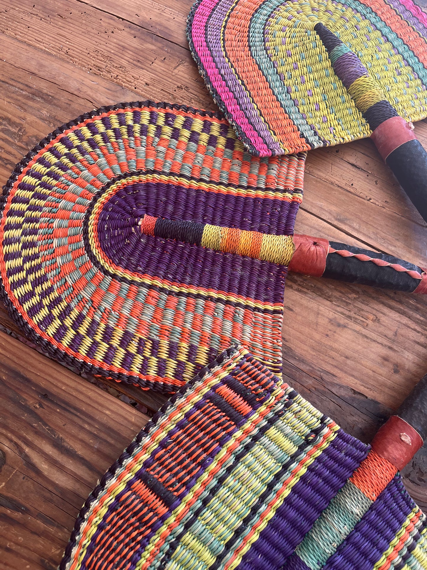 Beautiful Bolga Fans ( Set of 6 )