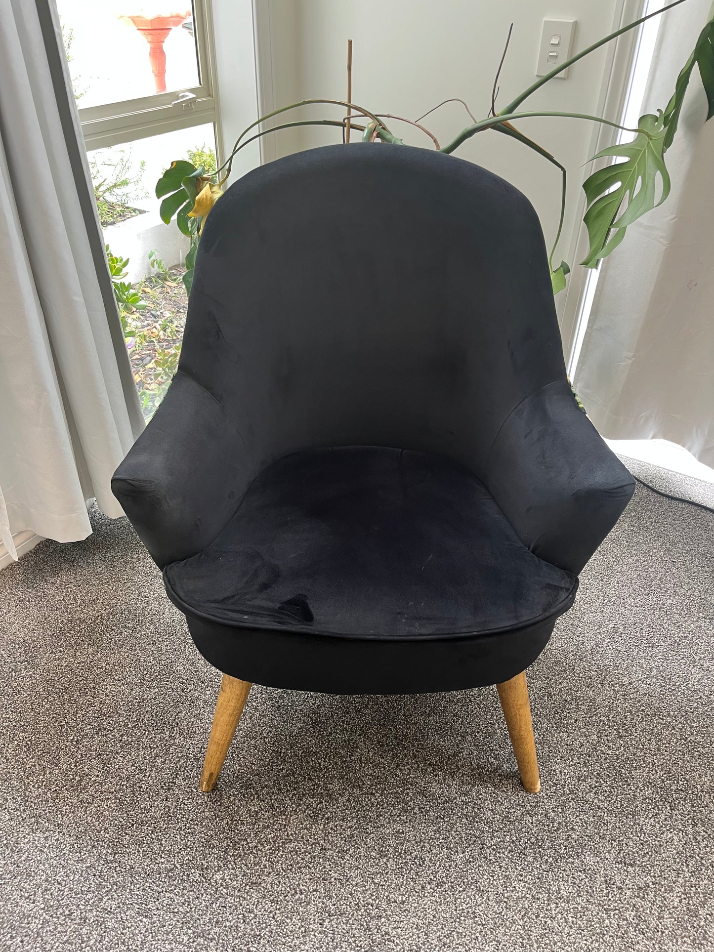 Statement Pair of Leopard Print Accent Chairs