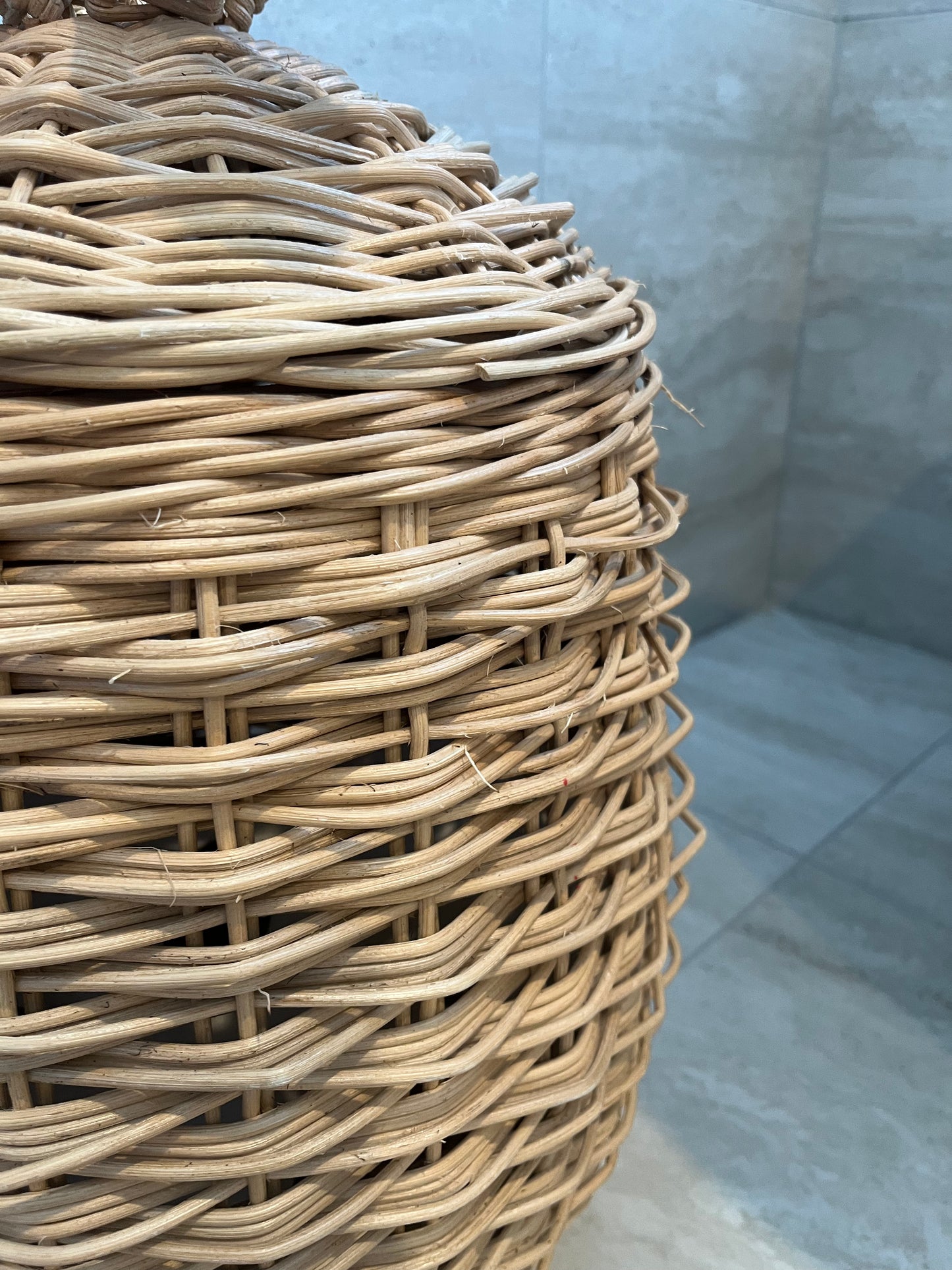 Pineapple Storage Basket with Lid