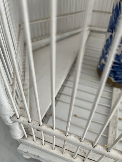 Lovely White Decorative Birdcage