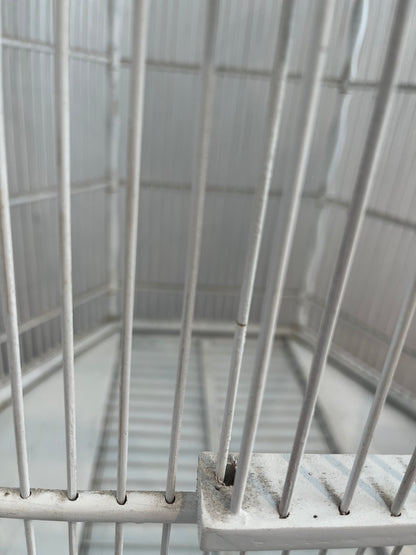 Lovely White Decorative Birdcage