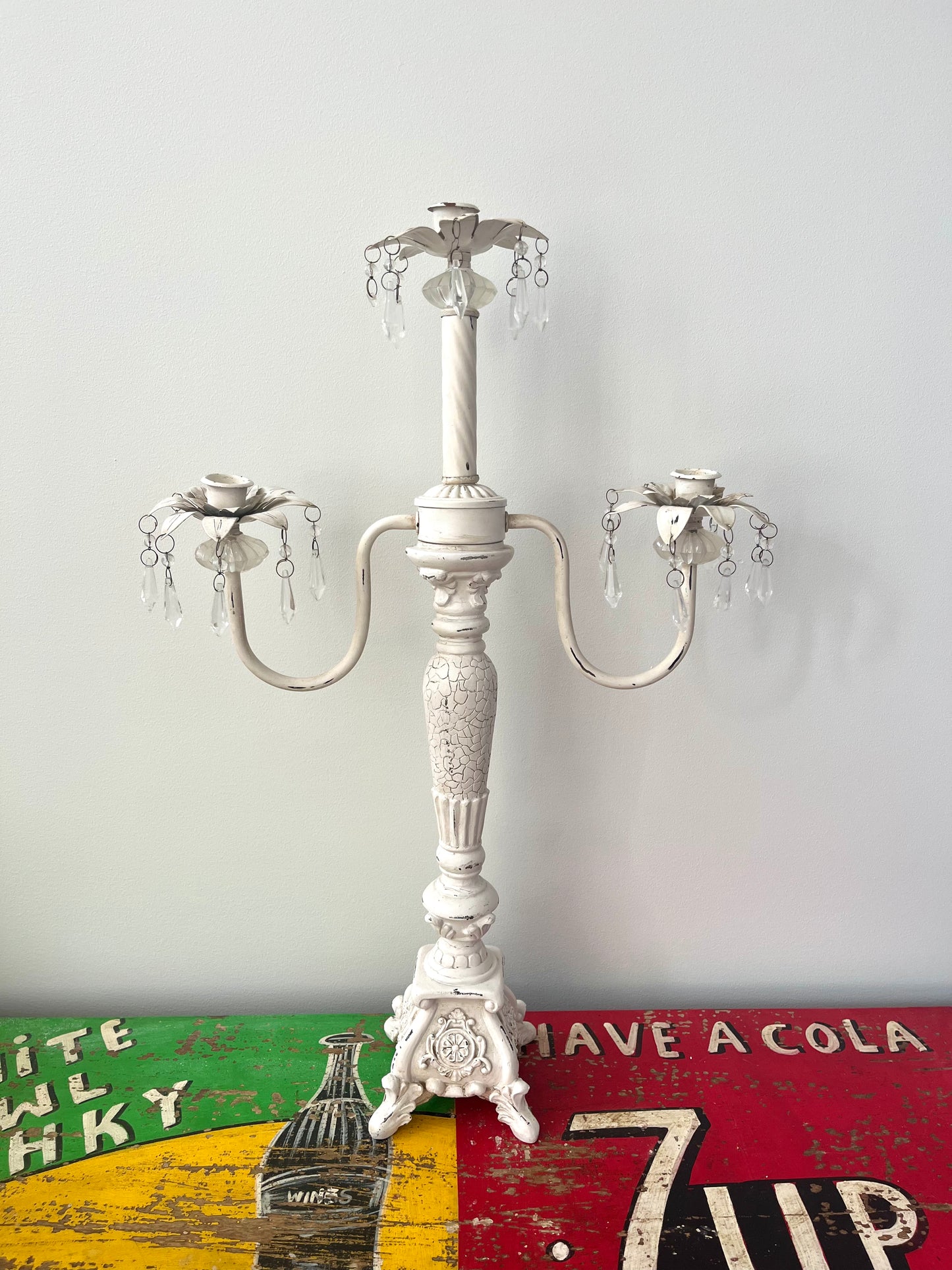 Shabby Chic Candelebra