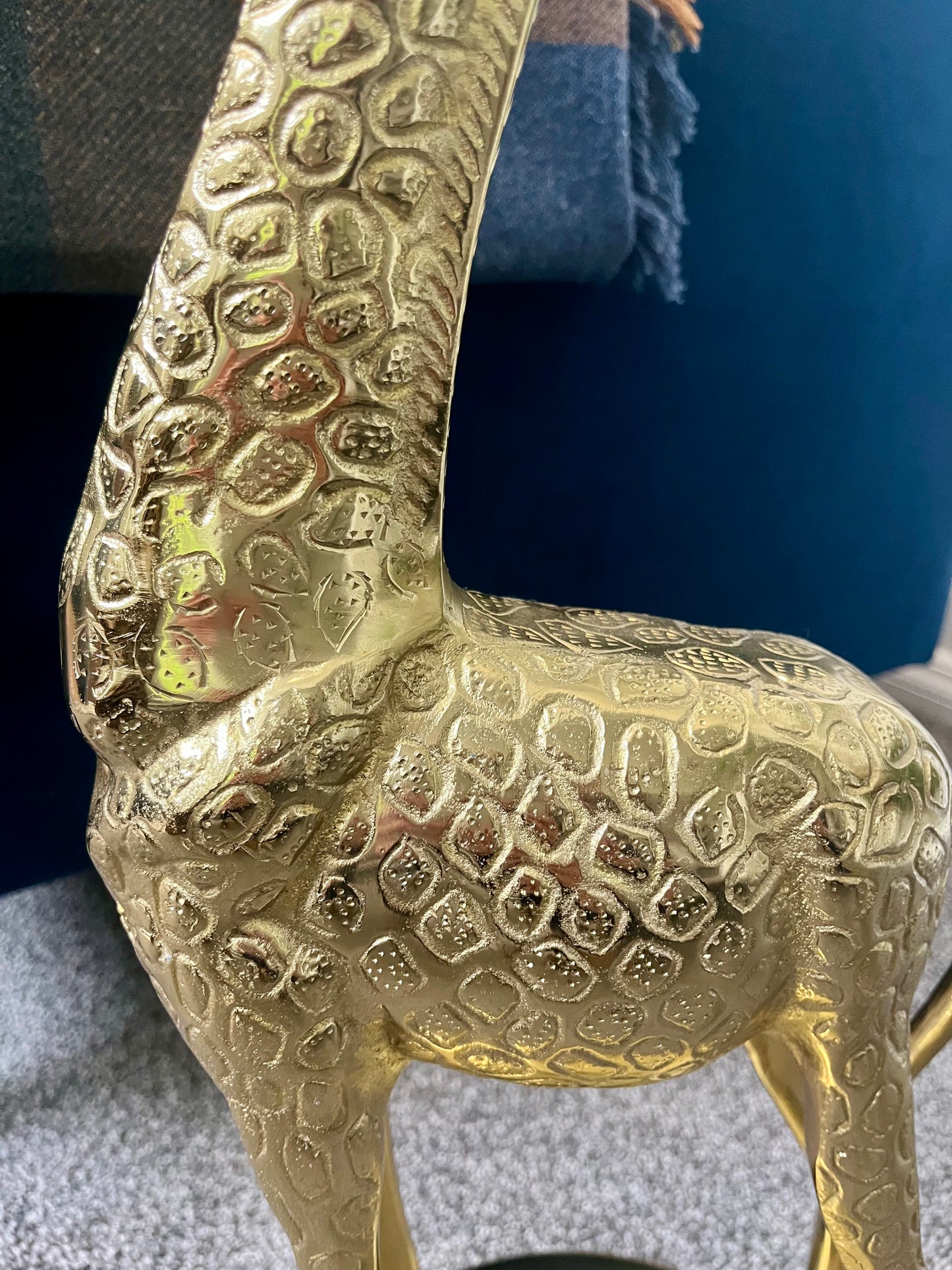 Pols Potten Gold Giraffe Side Table