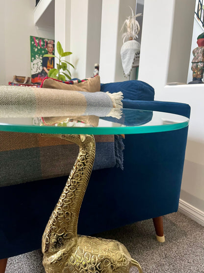 Pols Potten Gold Giraffe Side Table