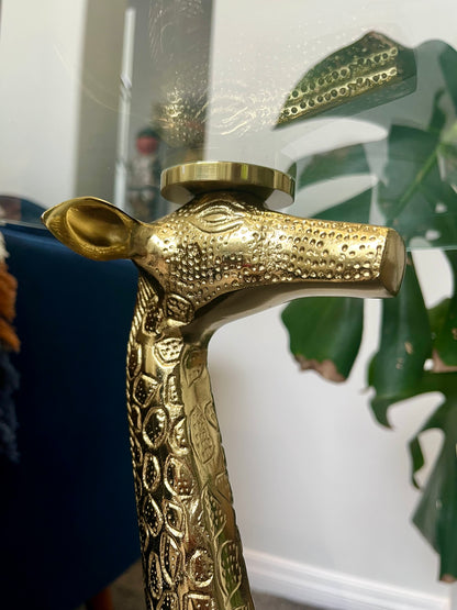 Pols Potten Gold Giraffe Side Table