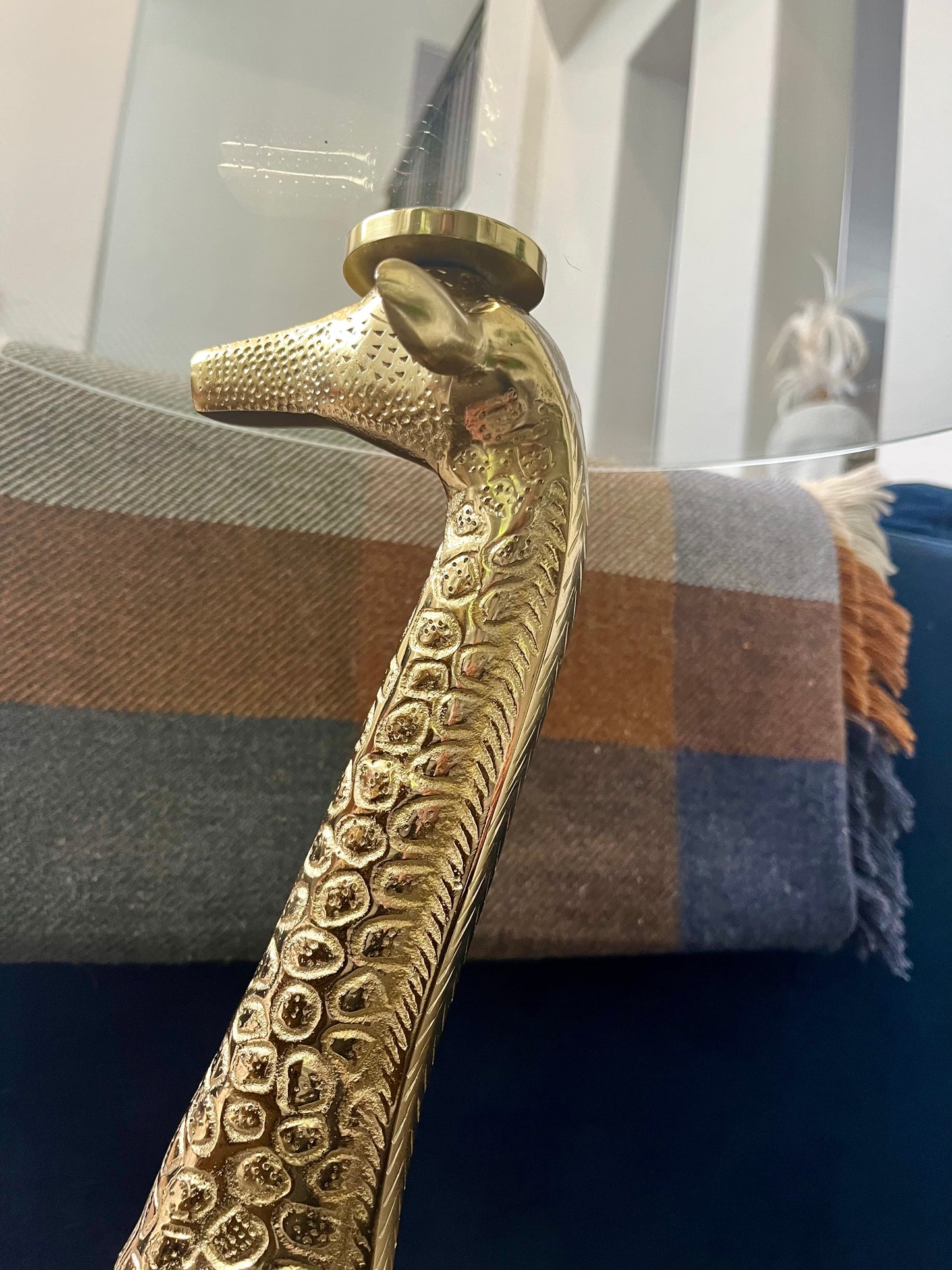 Pols Potten Gold Giraffe Side Table