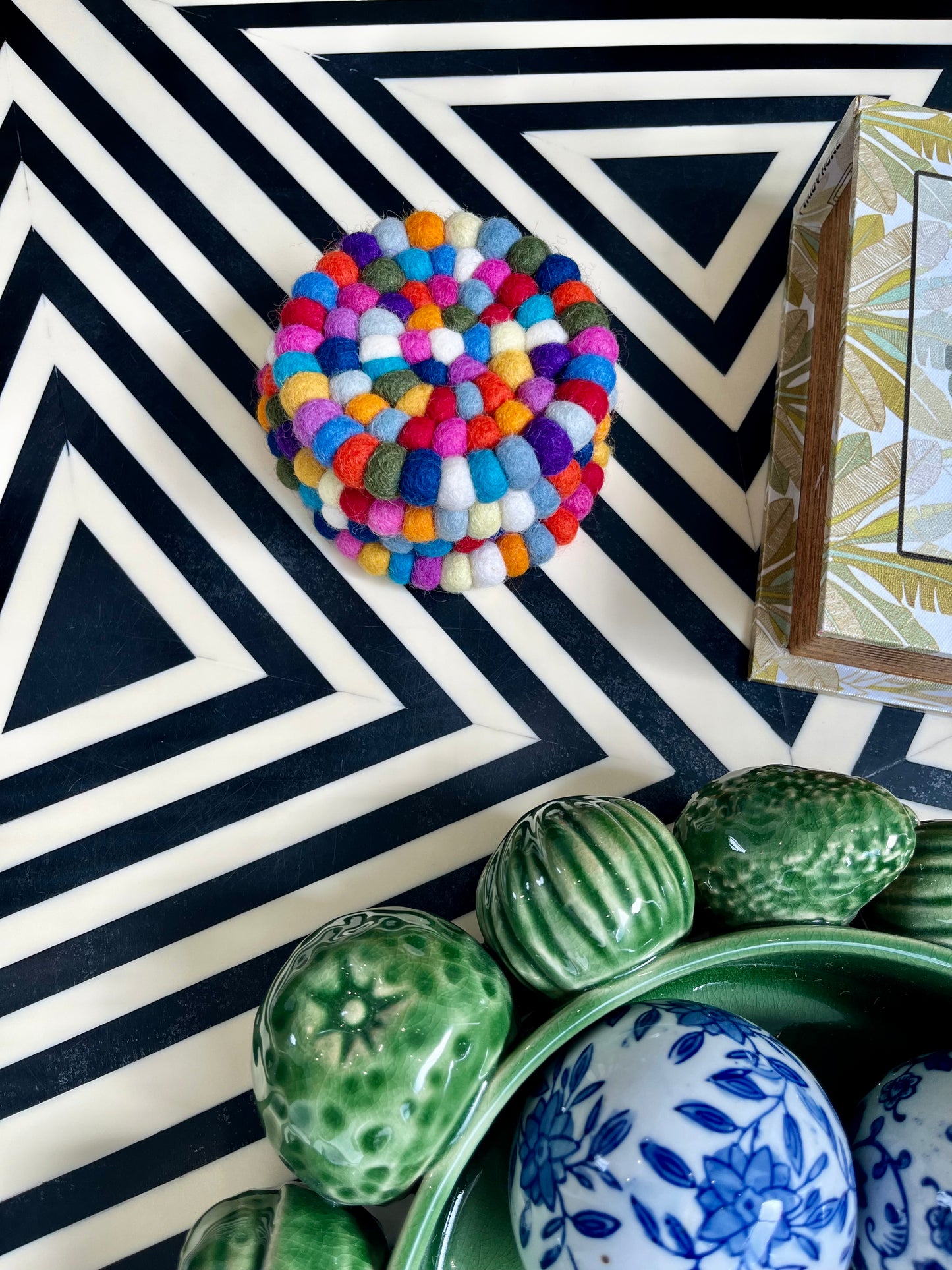 Beautiful Geometric Coffee Table