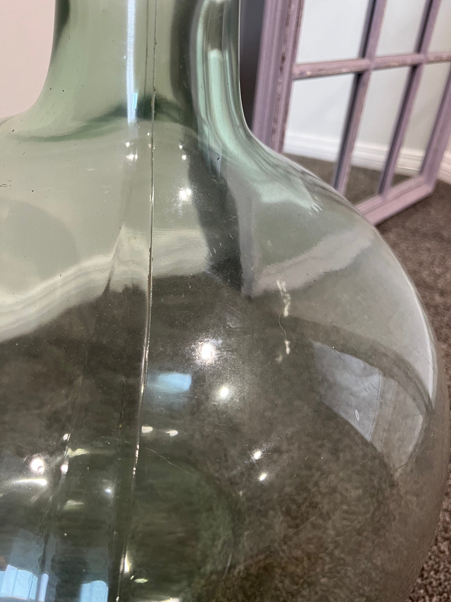 Large Antique French Demijohn