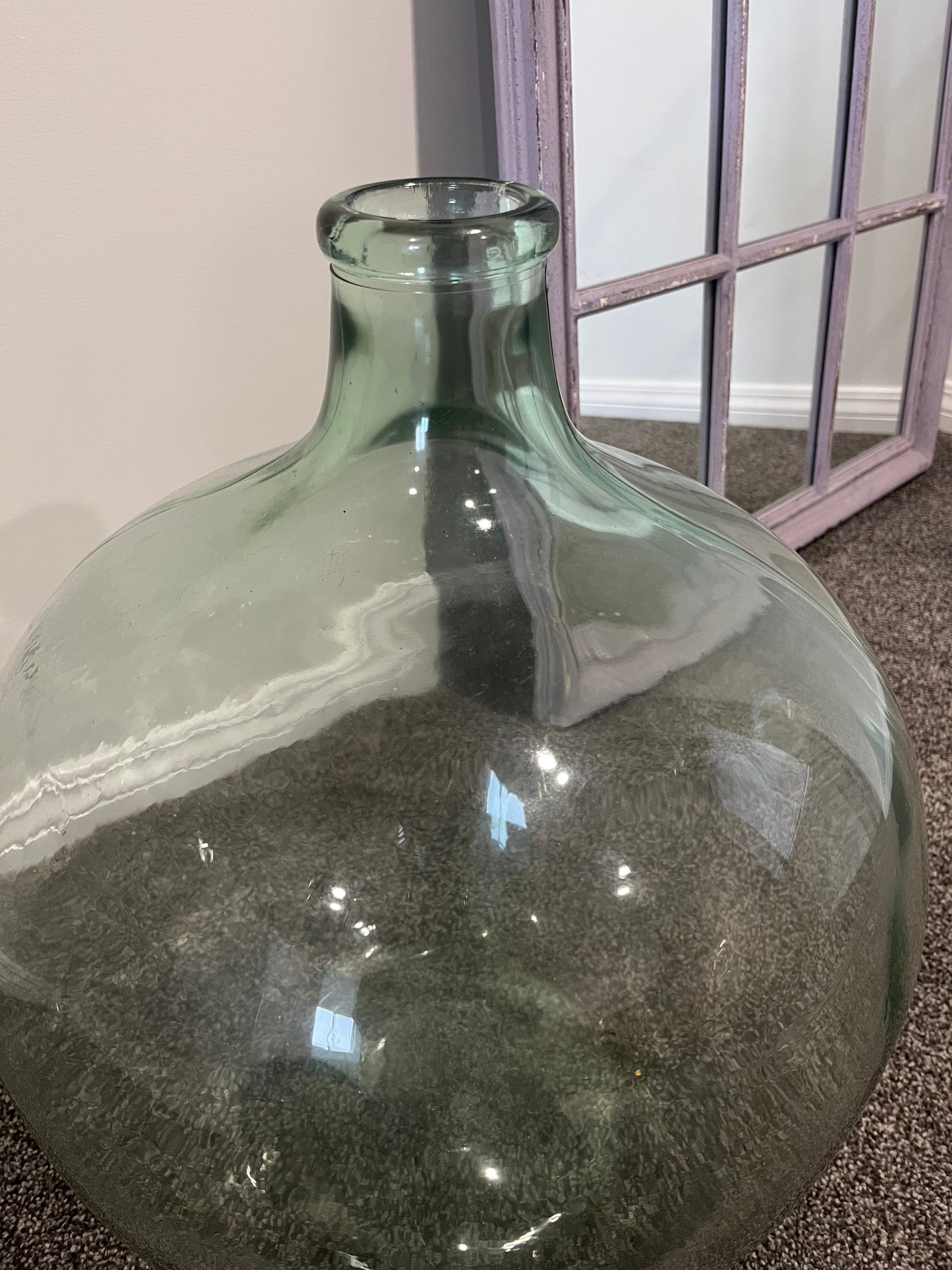 Large Antique French Demijohn