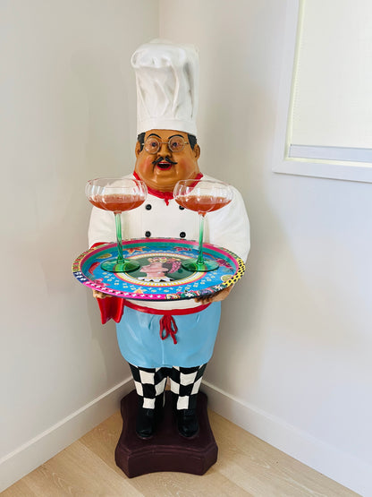 Retro Chef Statue