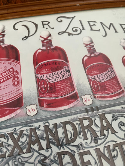 Framed Vintage Print