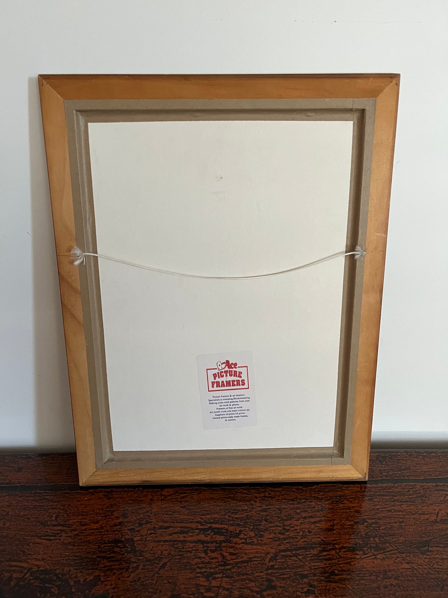 Framed Vintage Print