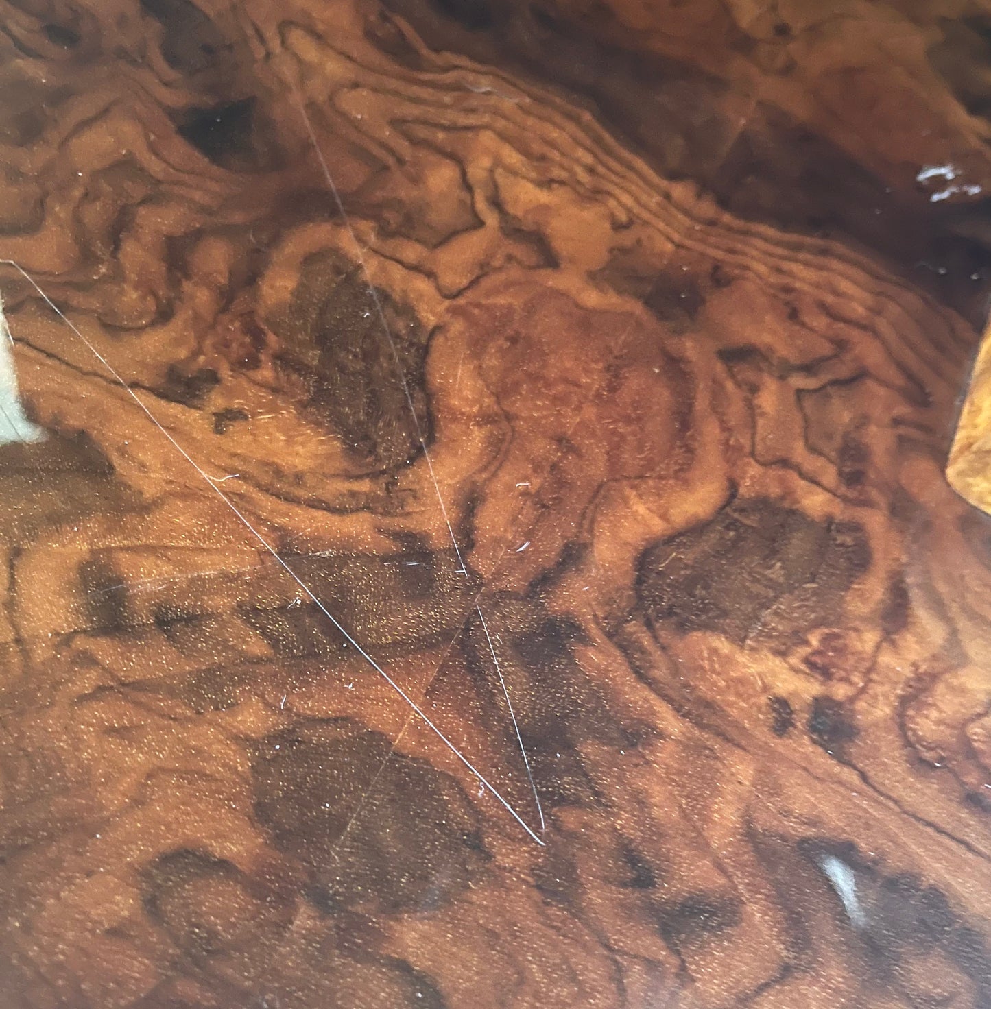 Beautiful Fully Curated Inlaid Wood Drinks Trolley