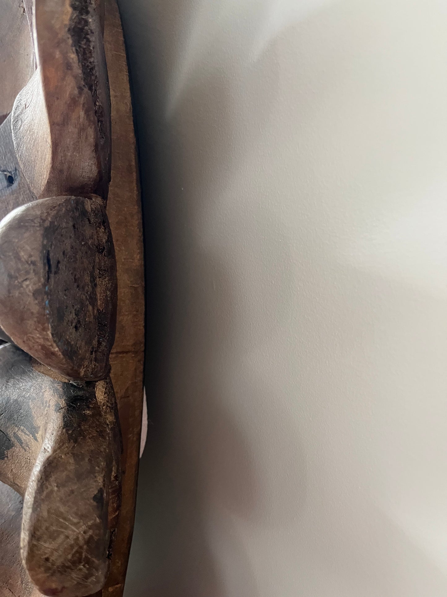 Striking Sculptural Wall Mirror
