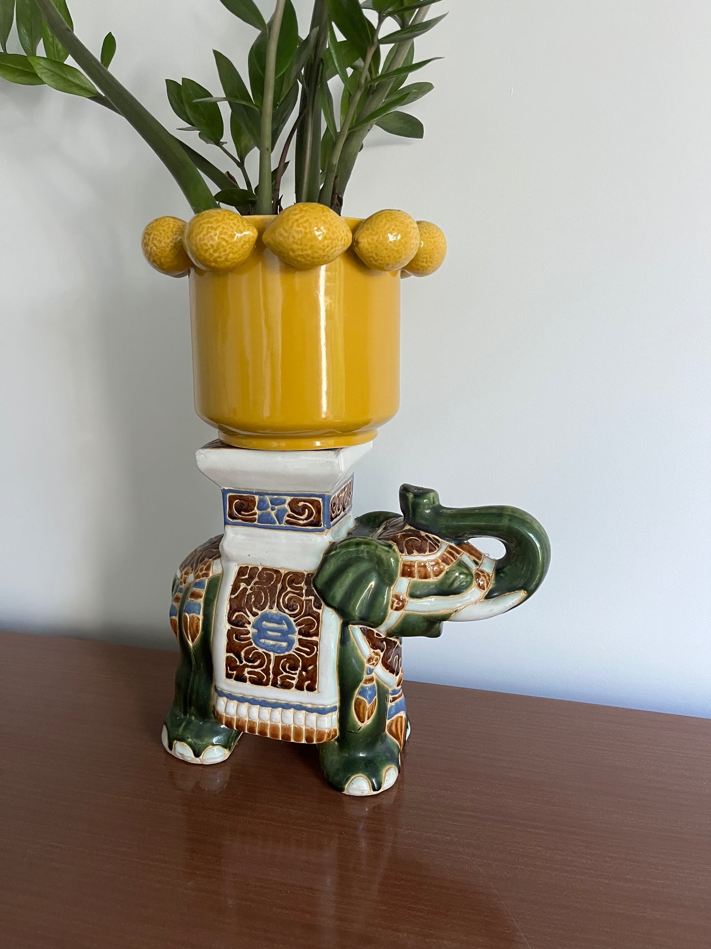 Cute Ceramic Elephant Pair