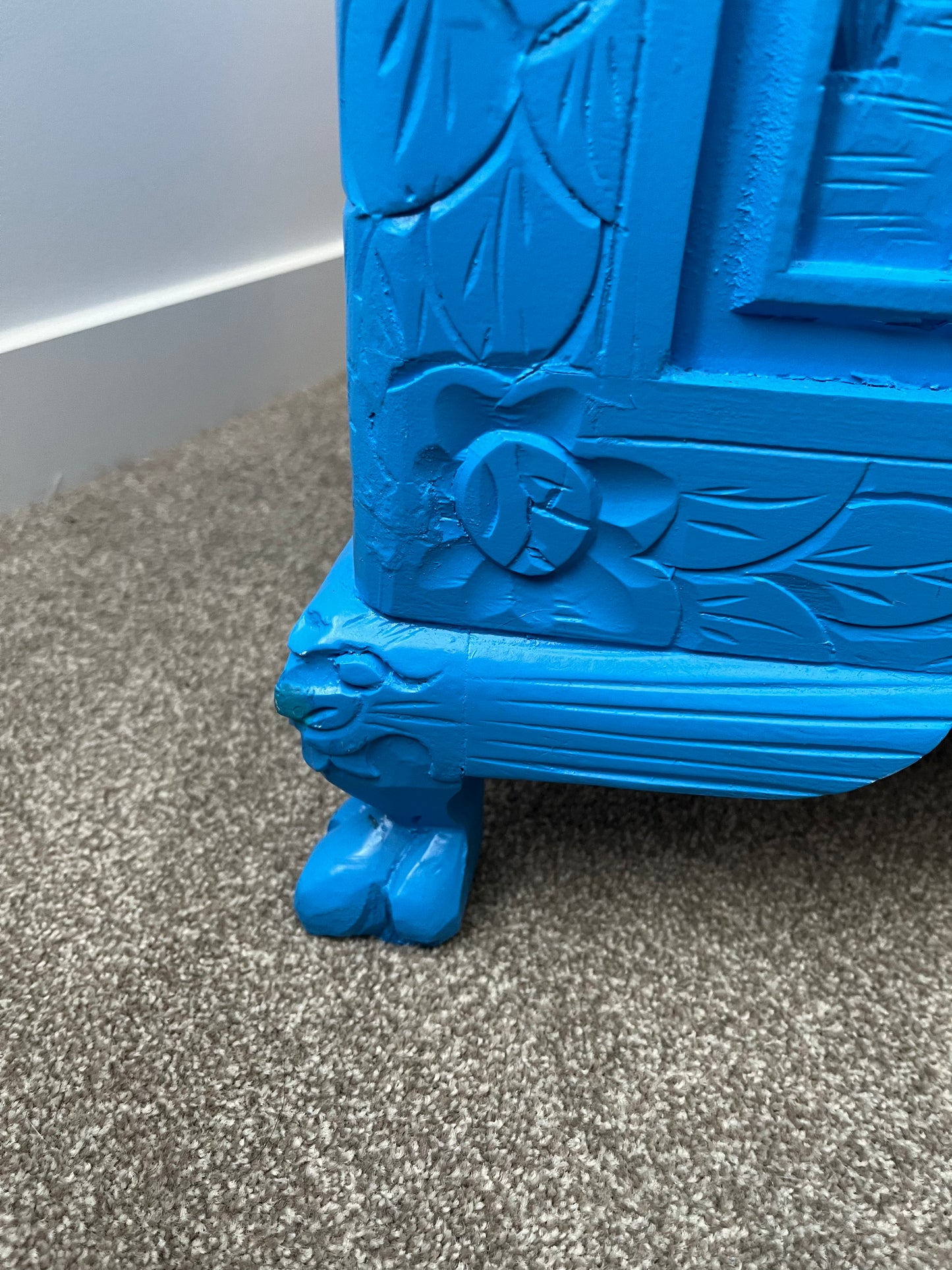 Beautiful Blue Camphor Chest