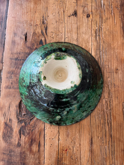 Moroccan Pedestal Zigzag Bowl
