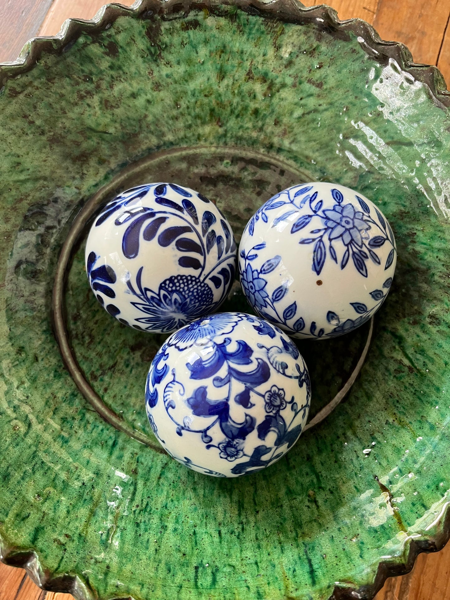 Moroccan Pedestal Zigzag Bowl