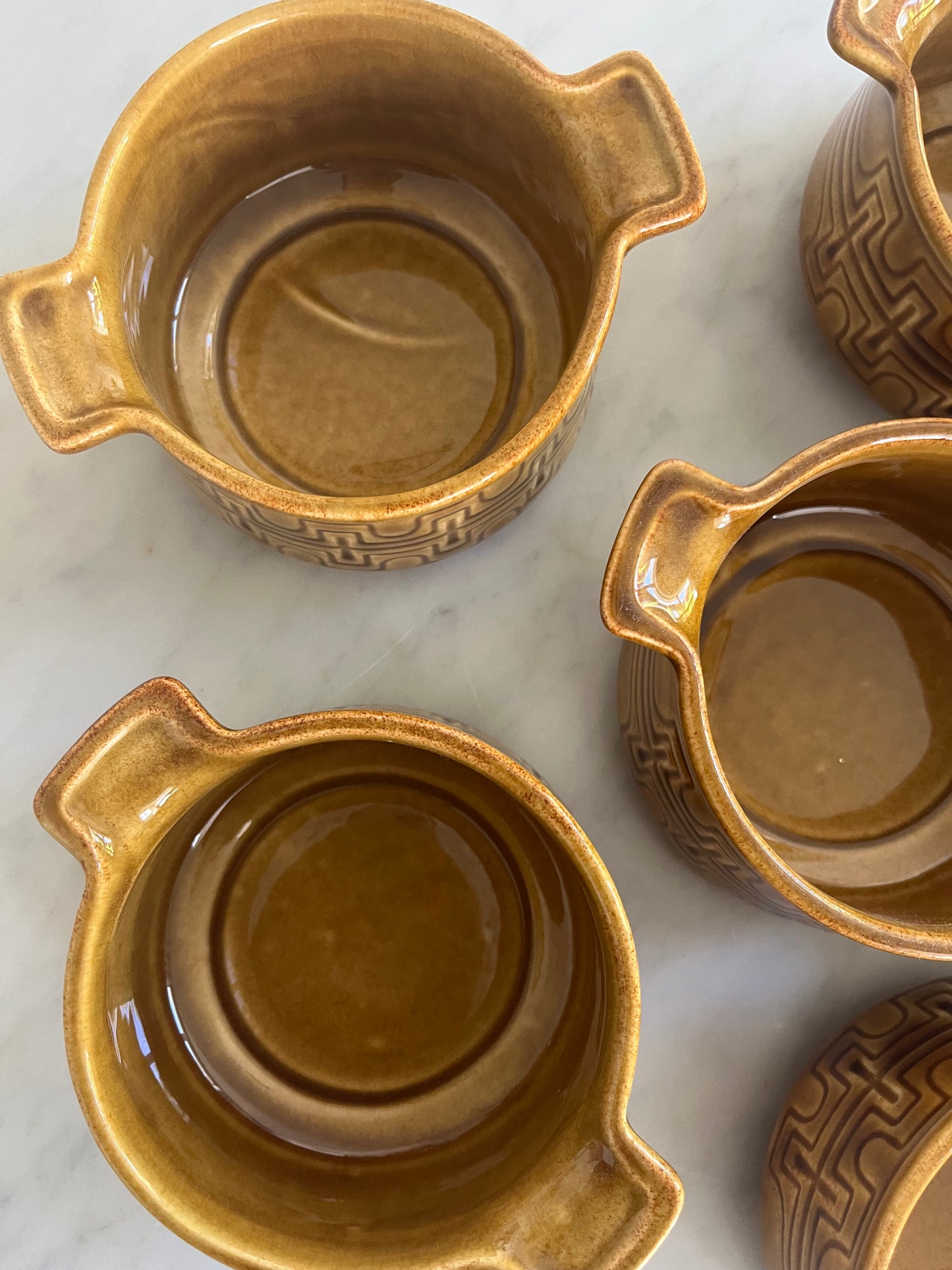 Set of 6 x Crown Lynn Bowls