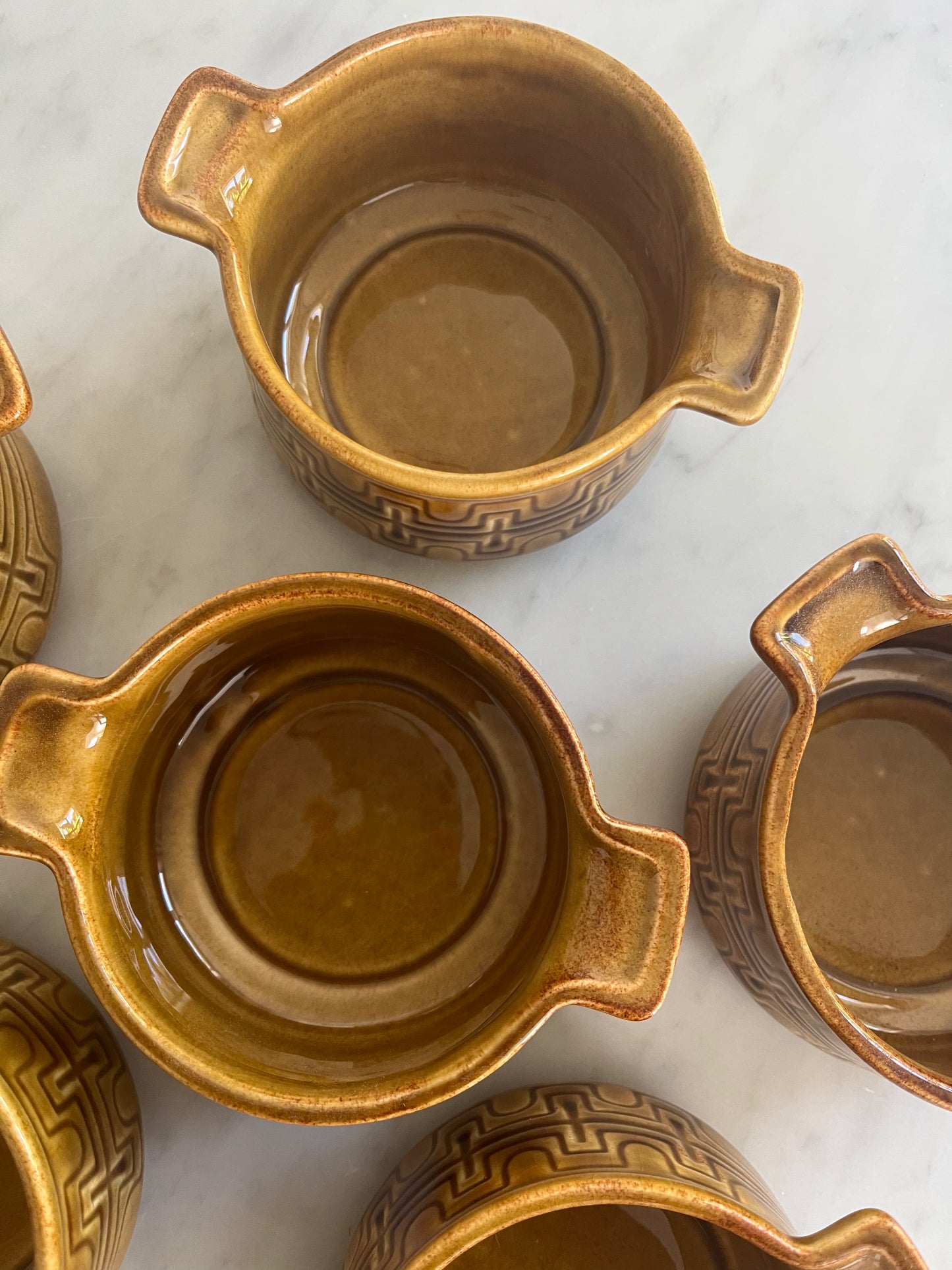 Set of 6 x Crown Lynn Bowls